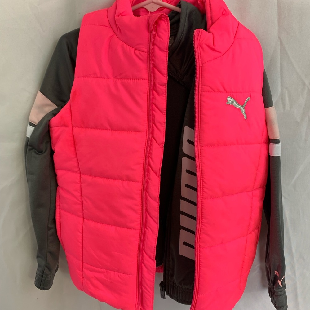 Puma vest and jacket set